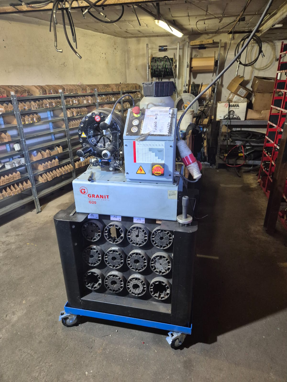 Réparation et sertissage de flexibles hydrauliques - Garage Guibbert